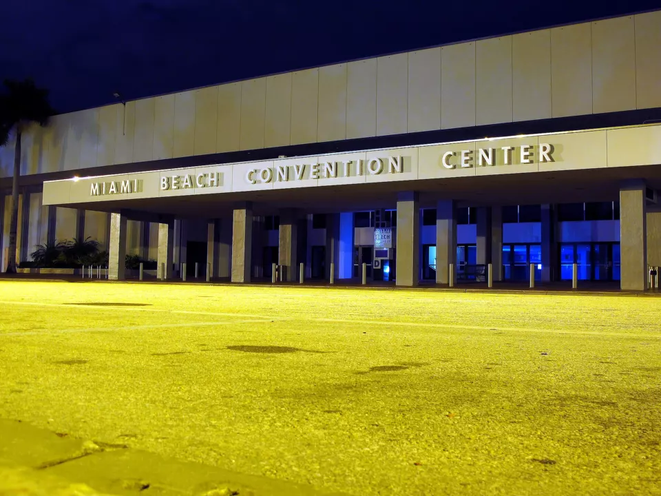 Exterior of the Miami Beach Convention Center