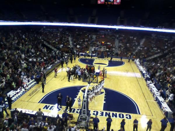 Exterior of Mohegan Sun Arena