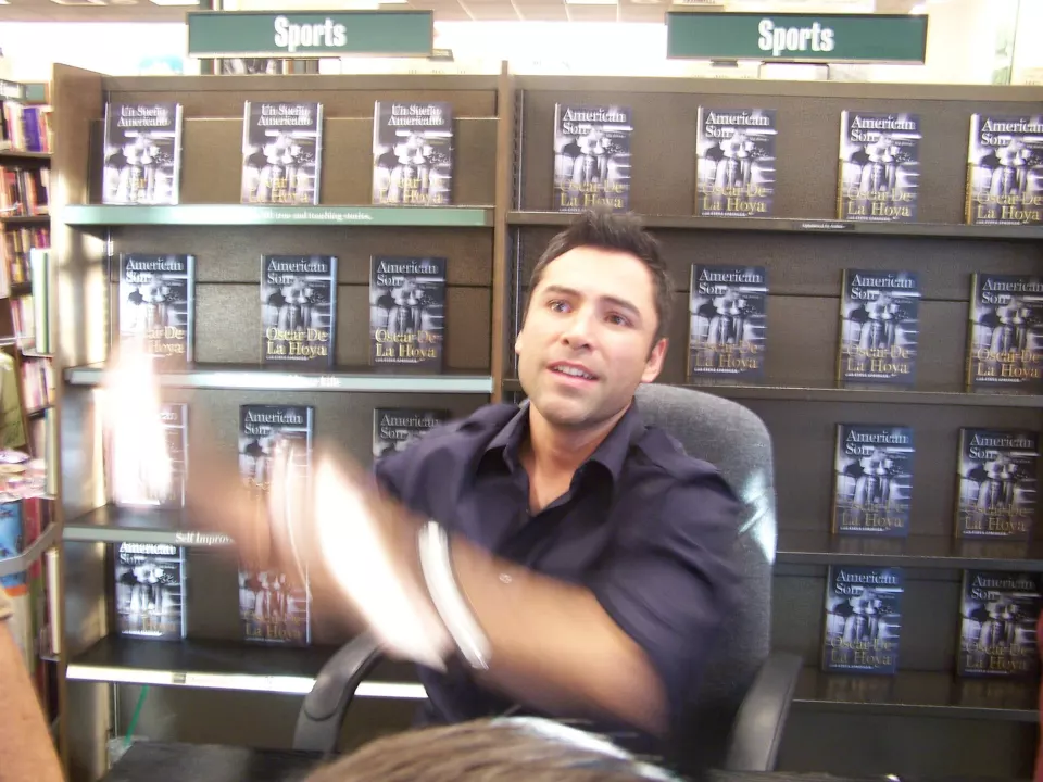 Oscar De La Hoya photographed in June 2008