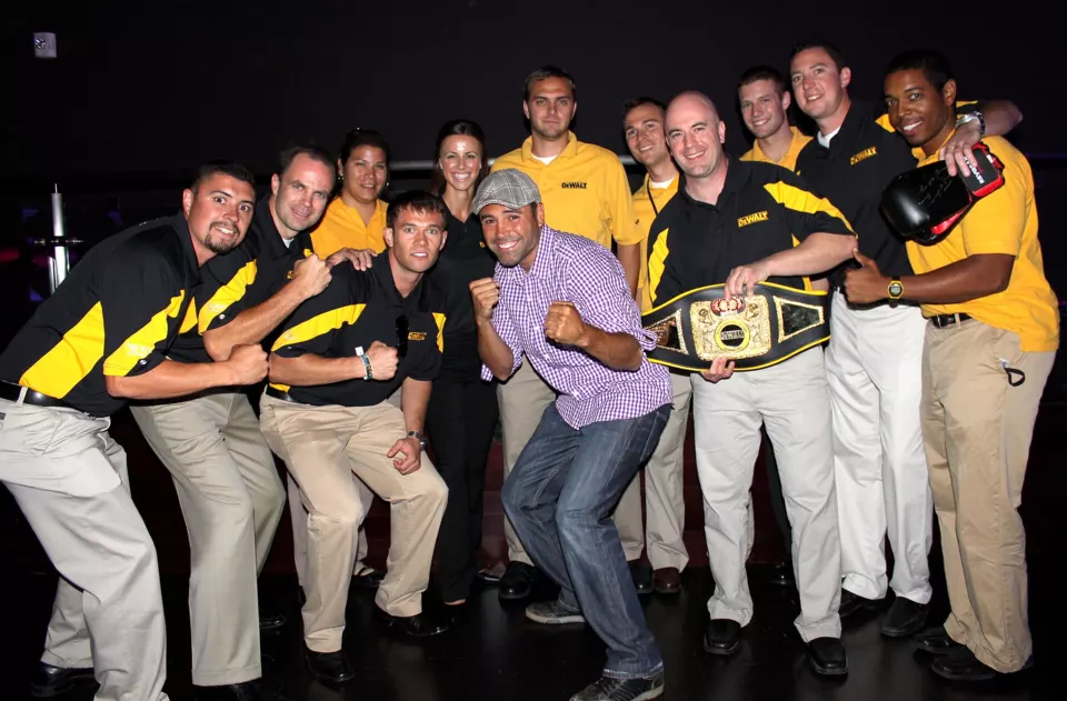 Oscar De La Hoya photographed in 2010