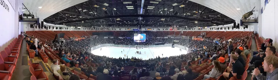 Panoramic view of Pechanga Arena in San Diego
