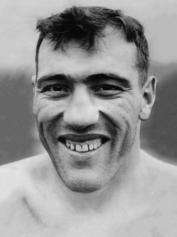 Portrait of heavyweight boxer Primo Carnera in 1933