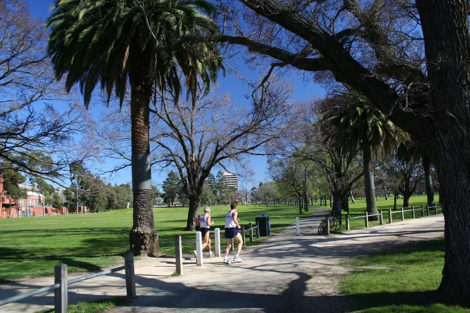Princes Park football stadium in Carlton North, Melbourne