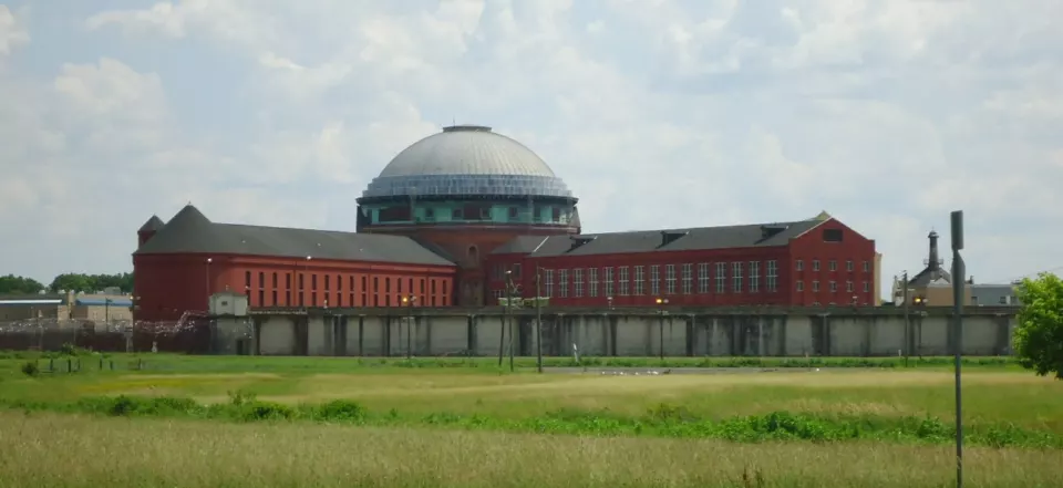 Domed prison building in Rahway, New Jersey