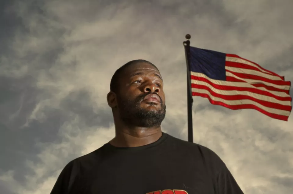 Riddick Bowe in 2008
