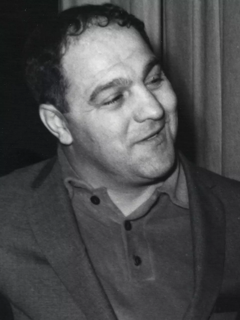 Rocky Marciano in a suit, around 1968