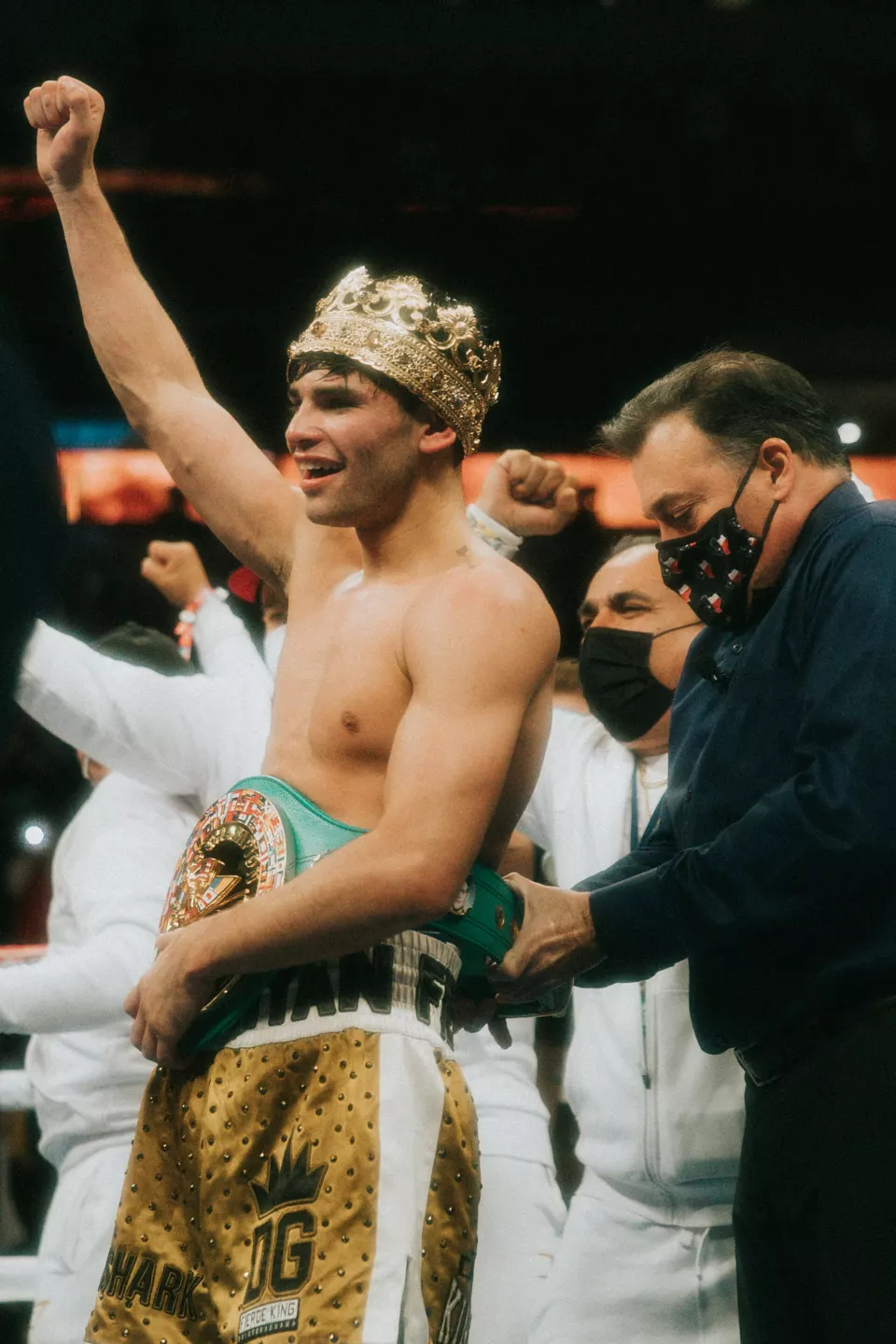 Portrait of boxer Ryan Garcia