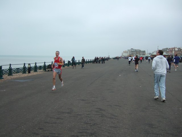 Seafront promenade at Brighton and Hove