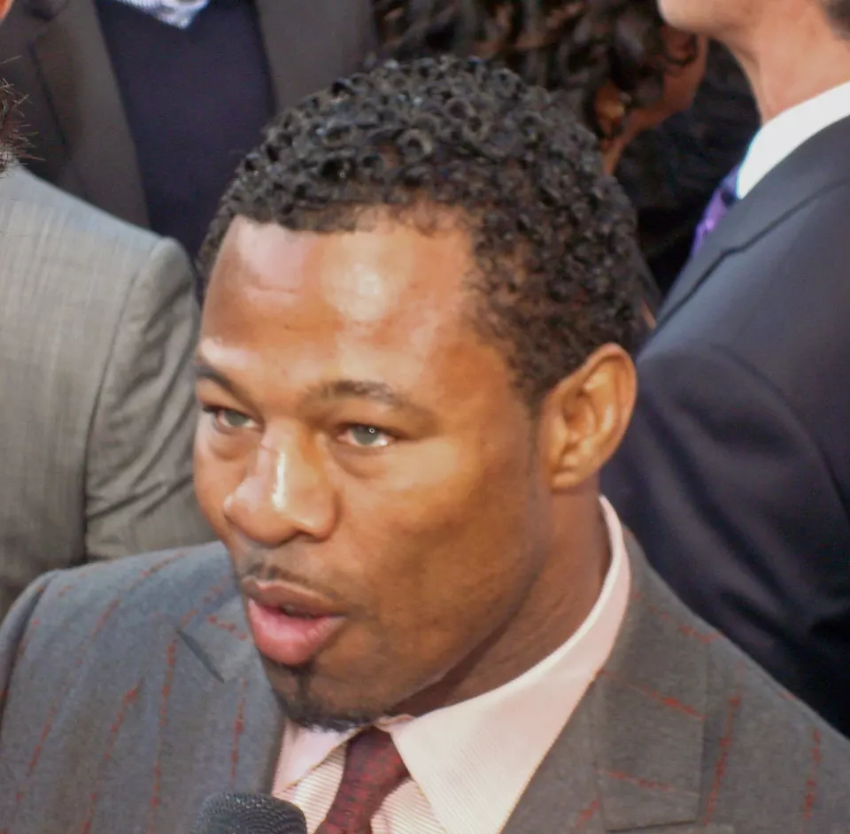 Portrait of boxer Shane Mosley in 2009