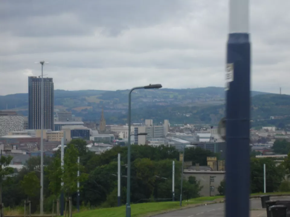 View of Sheffield city centre