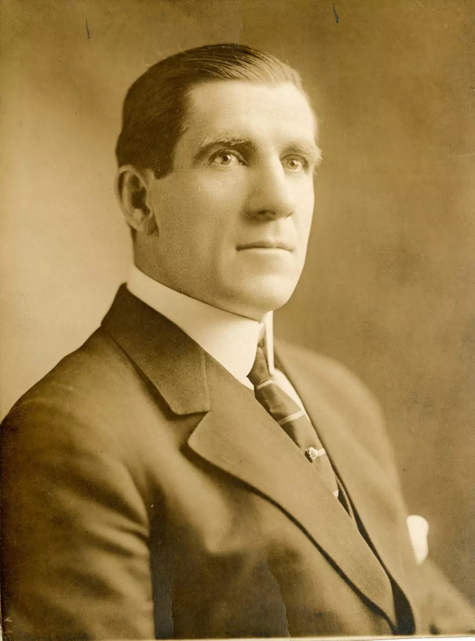 Portrait of James J. Corbett as a stage actor