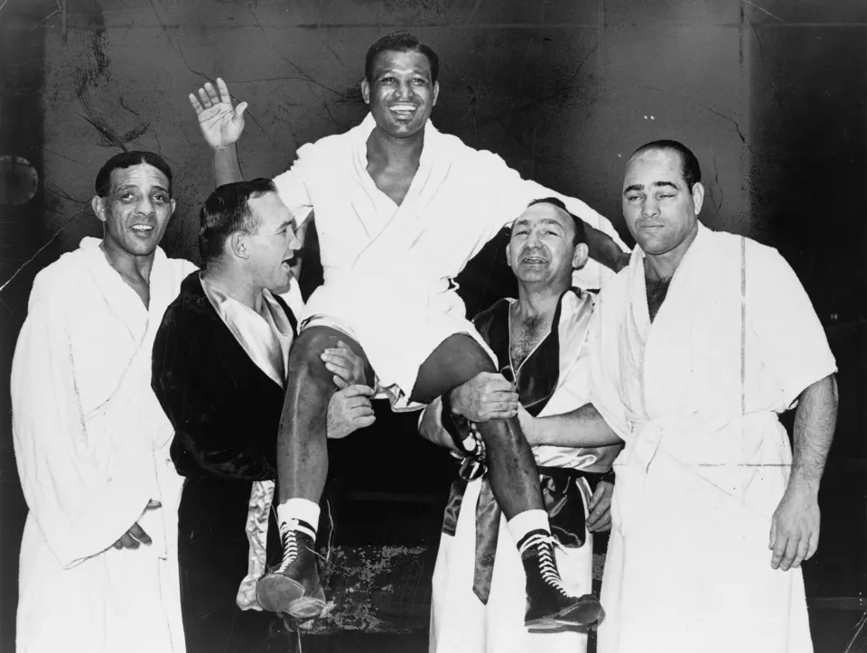 Sugar Ray Robinson photographed in 1965