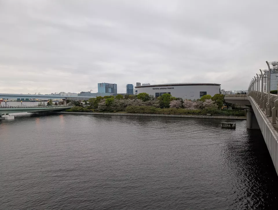 Exterior of Toyota Arena Tokyo
