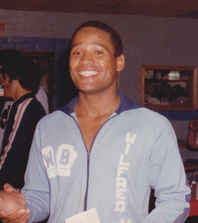 Portrait of boxer Wilfred Benítez in 1980